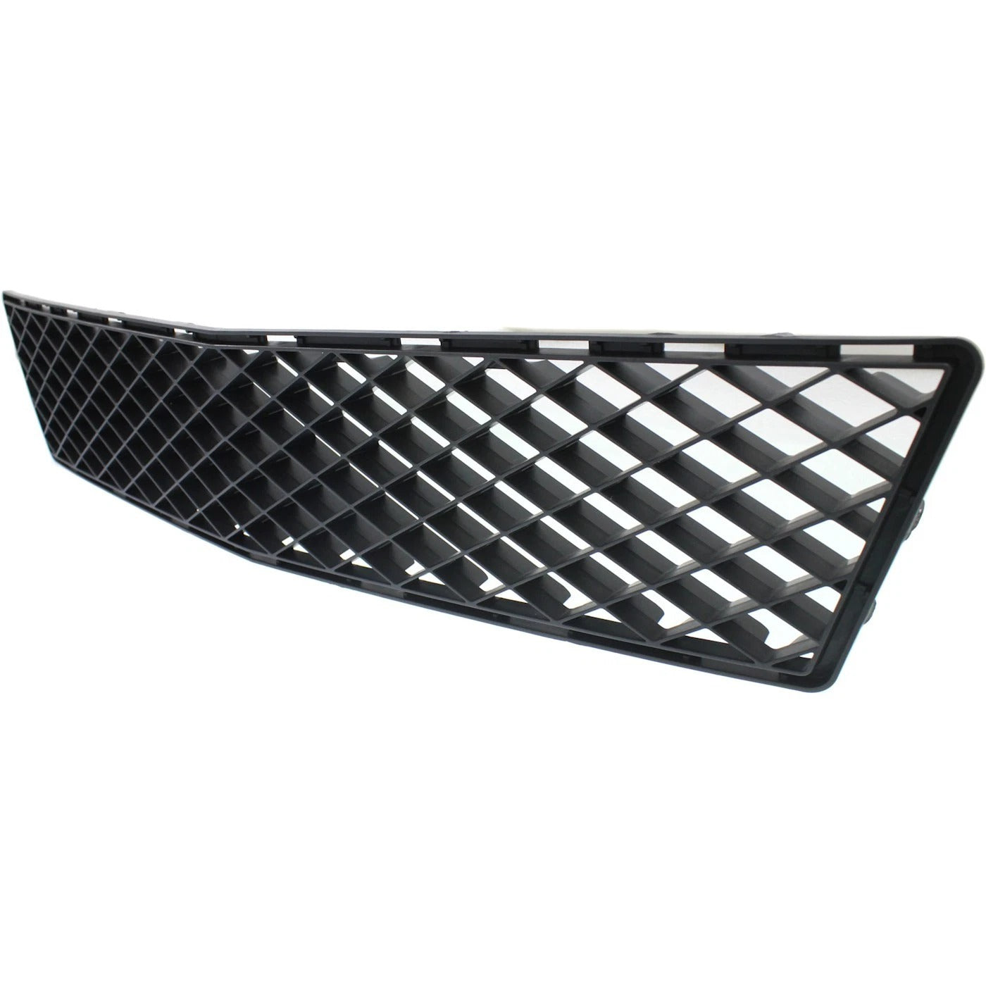 Bumper Grille For 2010-2012 Mercedes Benz GLK350 Center Textured Black Plastic