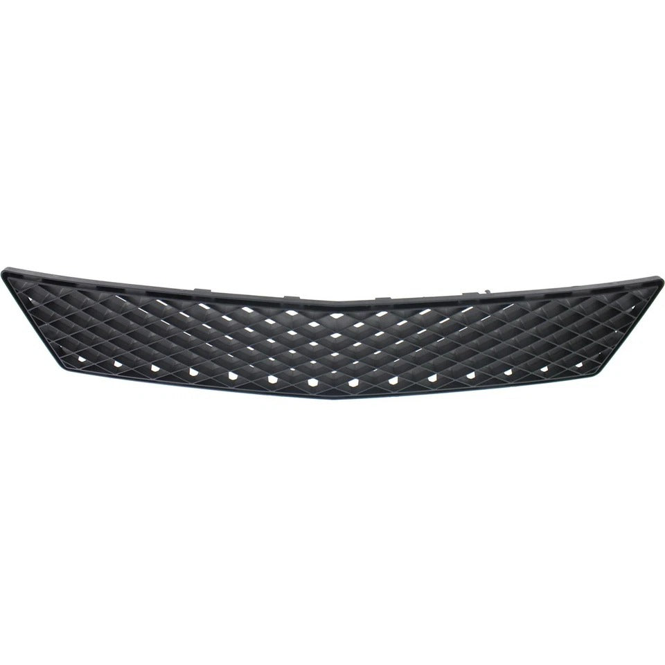Bumper Grille For 2010-2012 Mercedes Benz GLK350 Center Textured Black Plastic