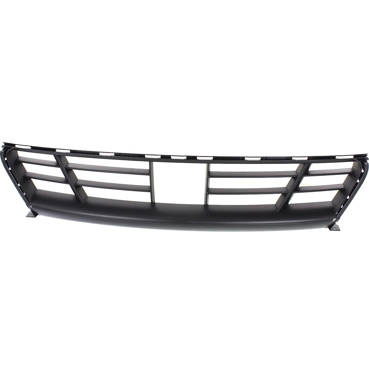 Bumper Grille For 2011-2013 Porsche Panamera Center Textured Black Plastic