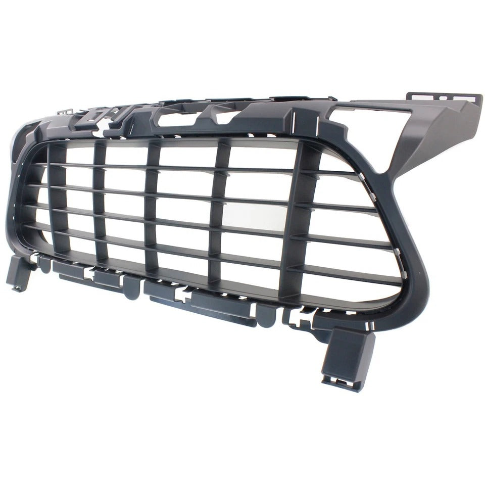 Bumper Grille For 2011-2014 Porsche Cayenne Textured Black Plastic