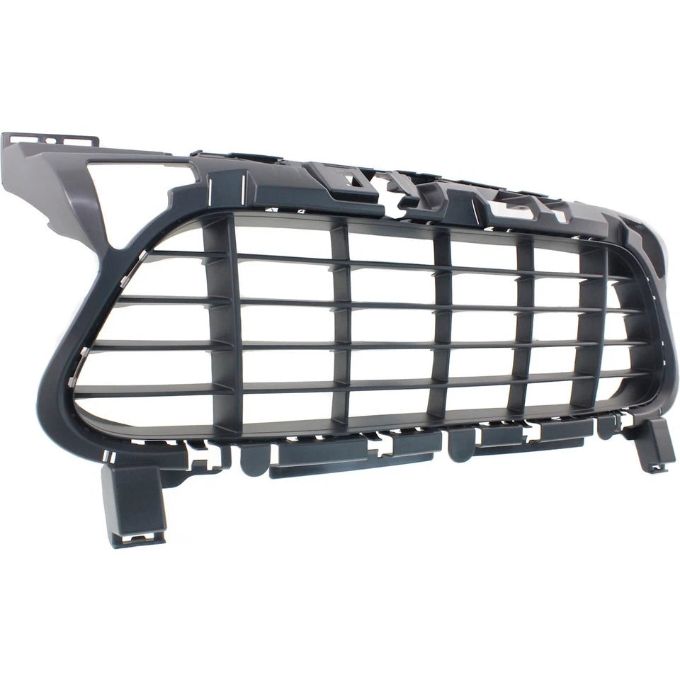 Bumper Grille For 2011-2014 Porsche Cayenne Textured Black Plastic