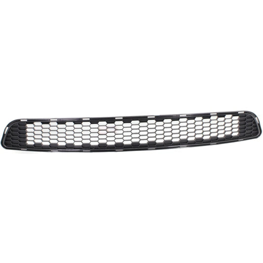 Bumper Grille For 2011-2015 Toyota Sienna Center Textured Gray Plastic