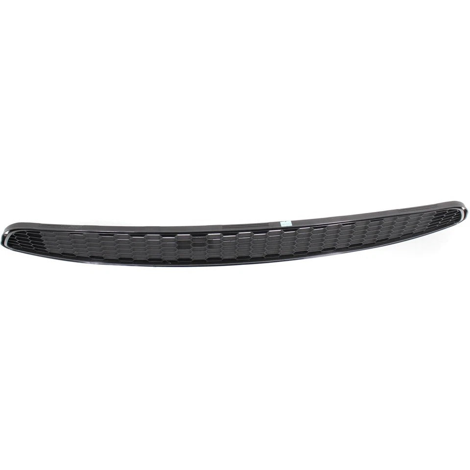 Bumper Grille For 2011-2015 Toyota Sienna Center Textured Gray Plastic