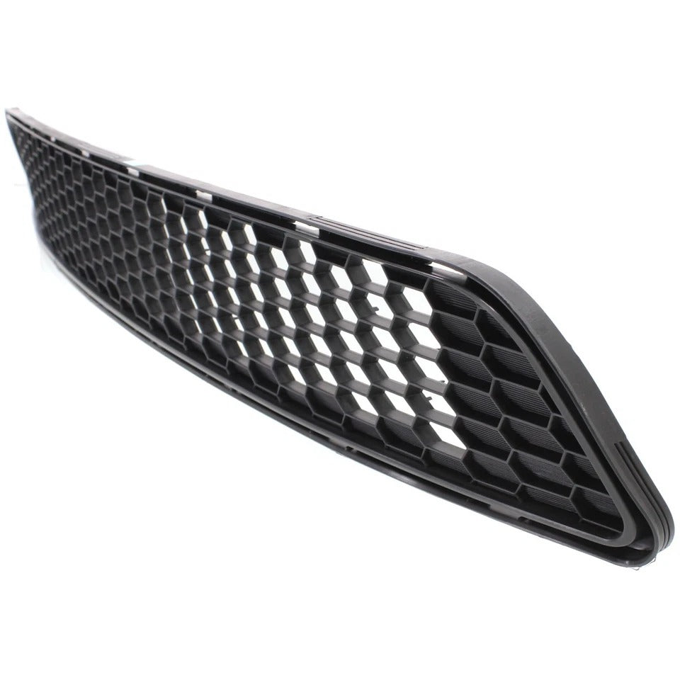 Bumper Grille For 2011-2015 Toyota Sienna Center Textured Gray Plastic
