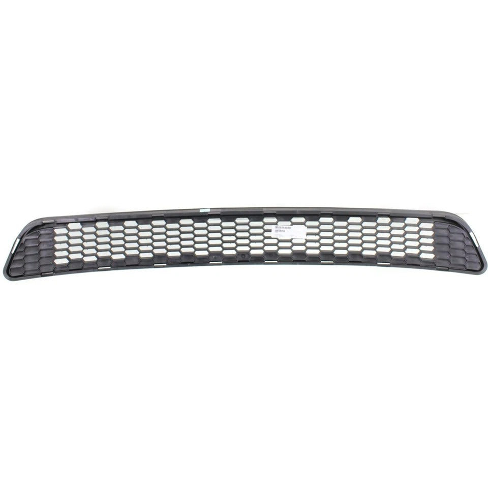 Bumper Grille For 2011-2015 Toyota Sienna Center Textured Gray Plastic