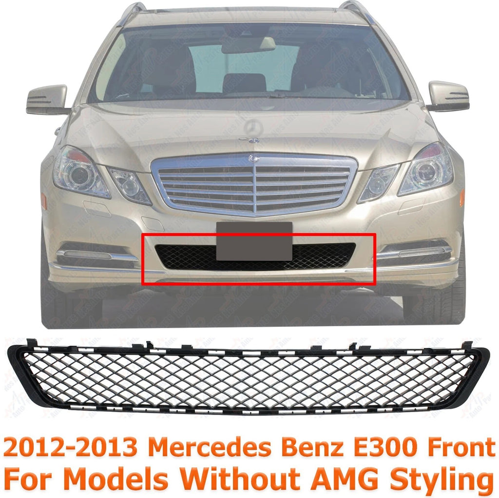 Bumper Grille For 2012-2013 Mercedes Benz E350 E550 E300 E400 Front MB1036131
