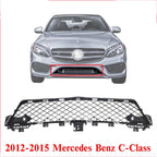 Bumper Grille For 2012-2015 Mercedes-Benz C250 C350 C300 Front Center Lower
