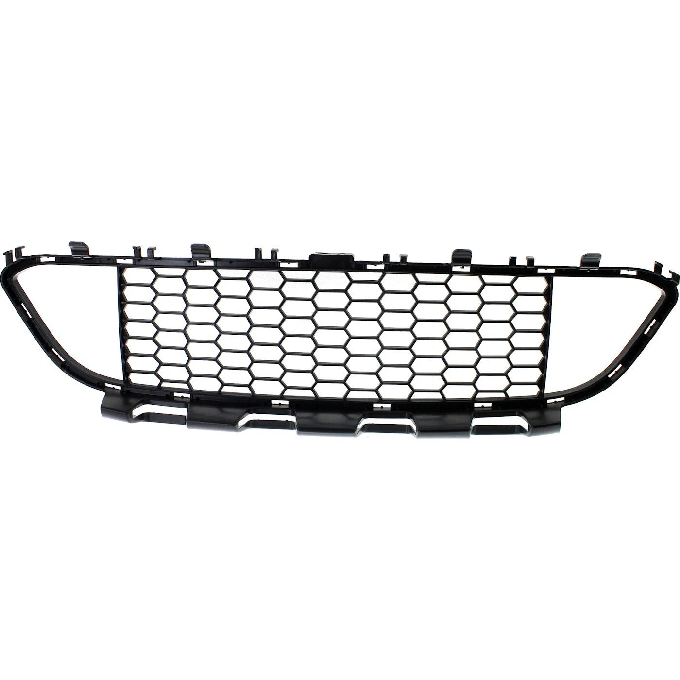 Bumper Grille For 2013-2015 BMW 328i 320i Center Black Plastic