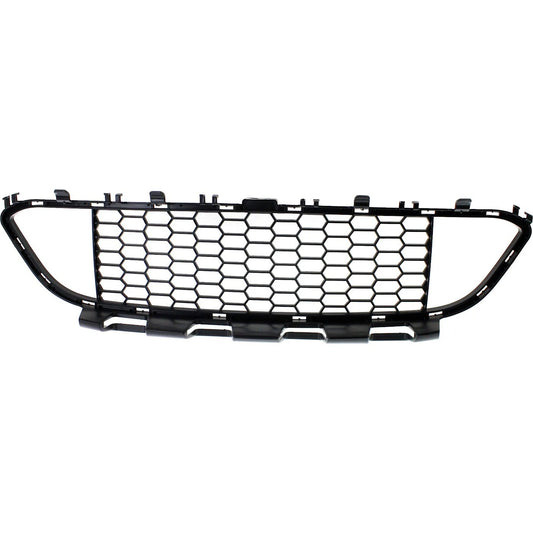 Bumper Grille For 2013-2015 BMW 328i 320i Center Black Plastic