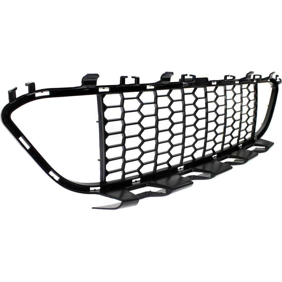 Bumper Grille For 2013-2015 BMW 328i 320i Center Black Plastic