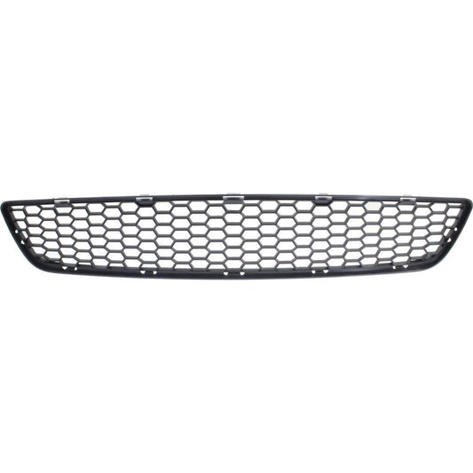 Bumper Grille For 2013-2015 BMW X1 Center Textured Black Plastic