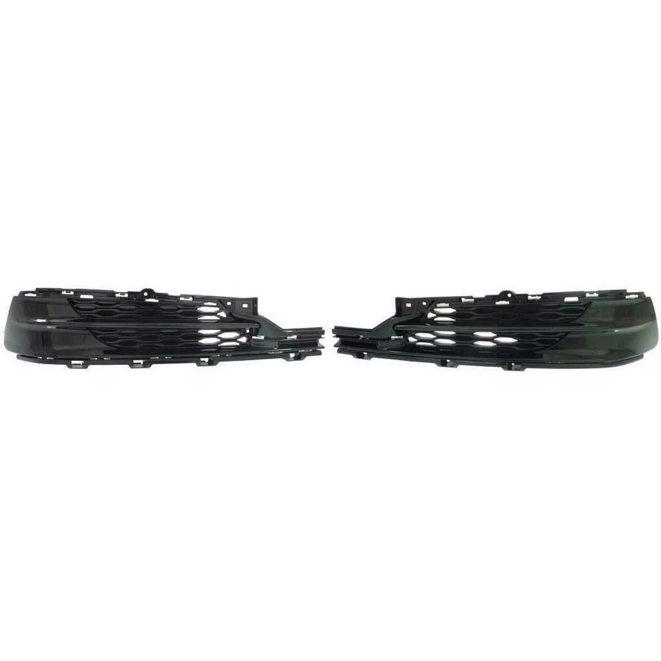 Bumper Grille For 2015-2017 Acura TLX Front Left & Right Paint to Match Plastic Set of 2