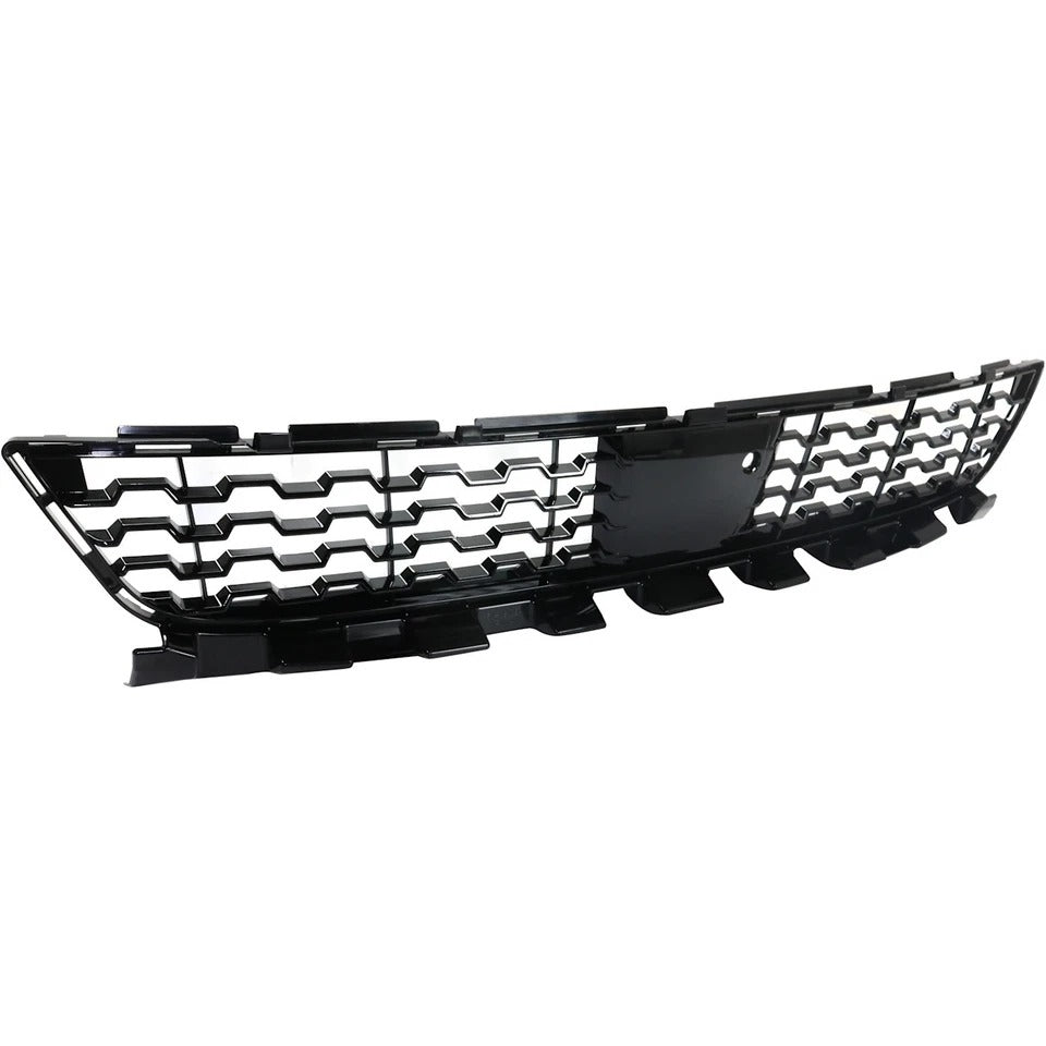 Bumper Grille For 2016-2018 BMW 740i 750i Front Center Textured Black BM1036186