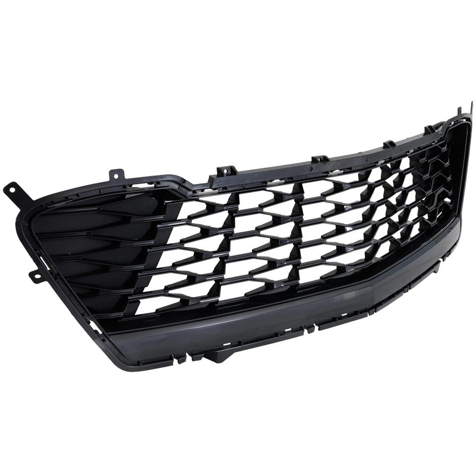 Bumper Grille For 2016-2018 Chevrolet Camaro Painted Black Front GM1036179