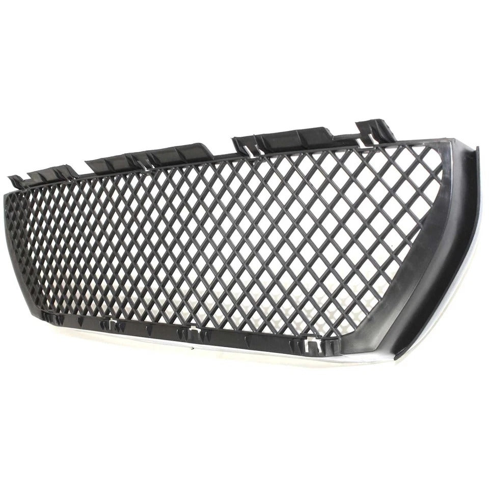Bumper Grille For 99 2001-2006 BMW M3 Center Textured Black Plastic