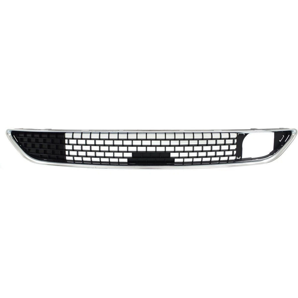 Bumper Grille Front For 2012-2014 CHRYSLER 300 Black & Chrome CH1036133