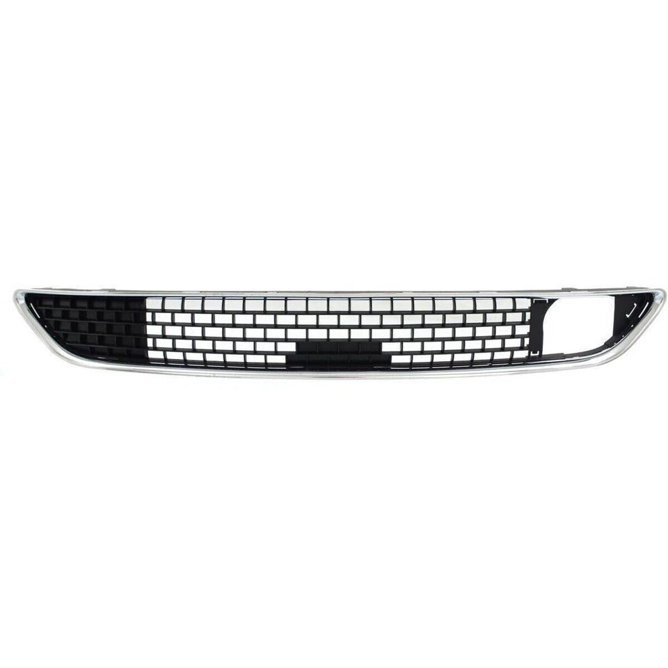 Bumper Grille Front For 2012-2014 CHRYSLER 300 Black & Chrome CH1036133