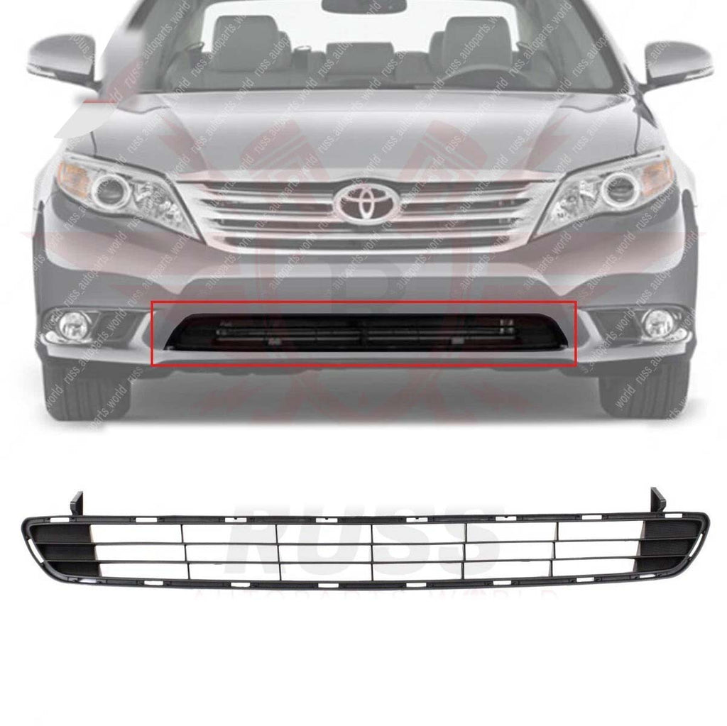 Bumper Grille Primed Black For 2011-2012 Toyota Avalon Front Lower TO1036134