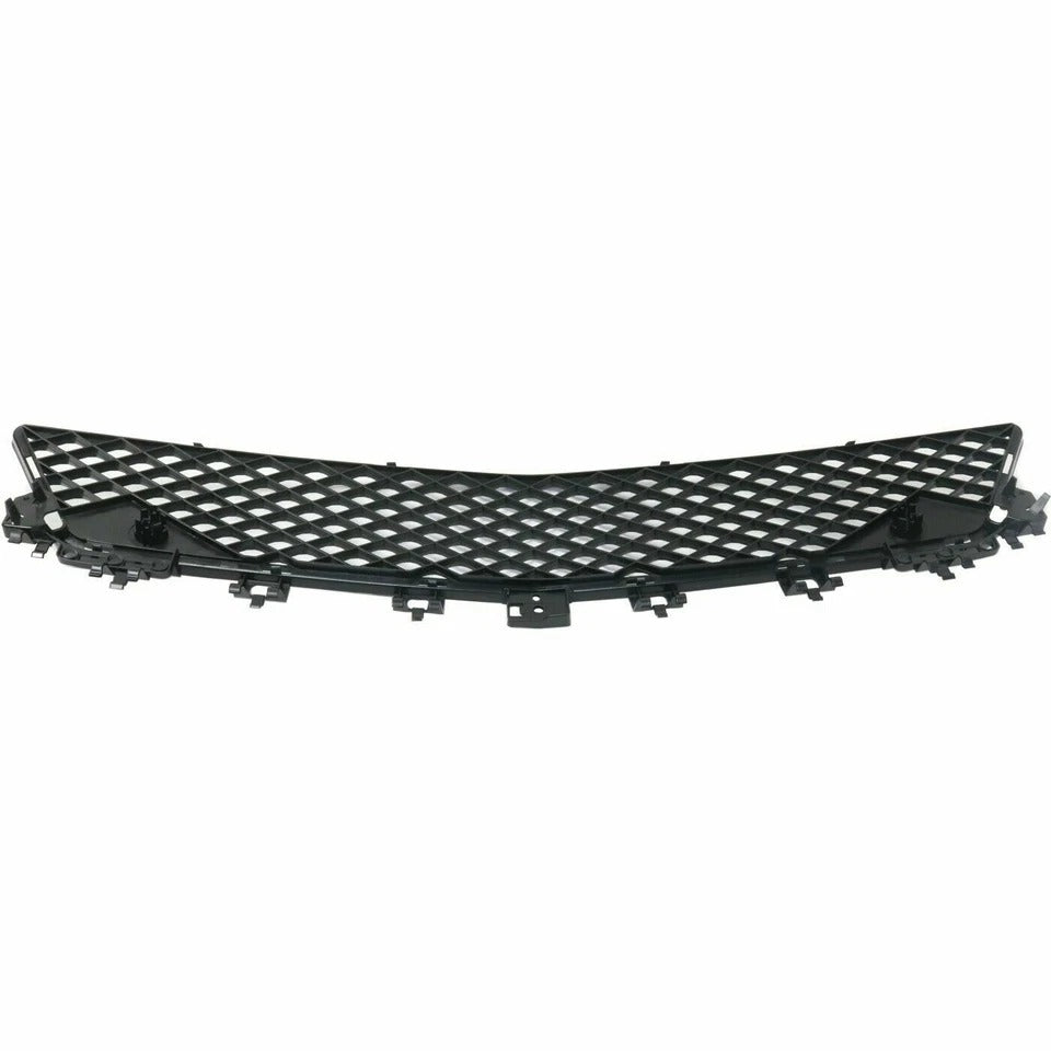 Bumper Grille Textured Black For 2012-2015 Mercedes-Benz C250 C300 C350 Front