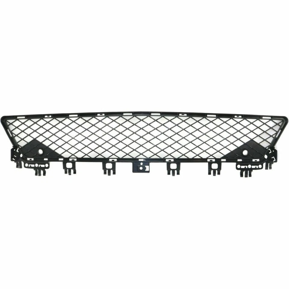 Bumper Grille Textured Black For 2012-2015 Mercedes-Benz C250 C300 C350 Front