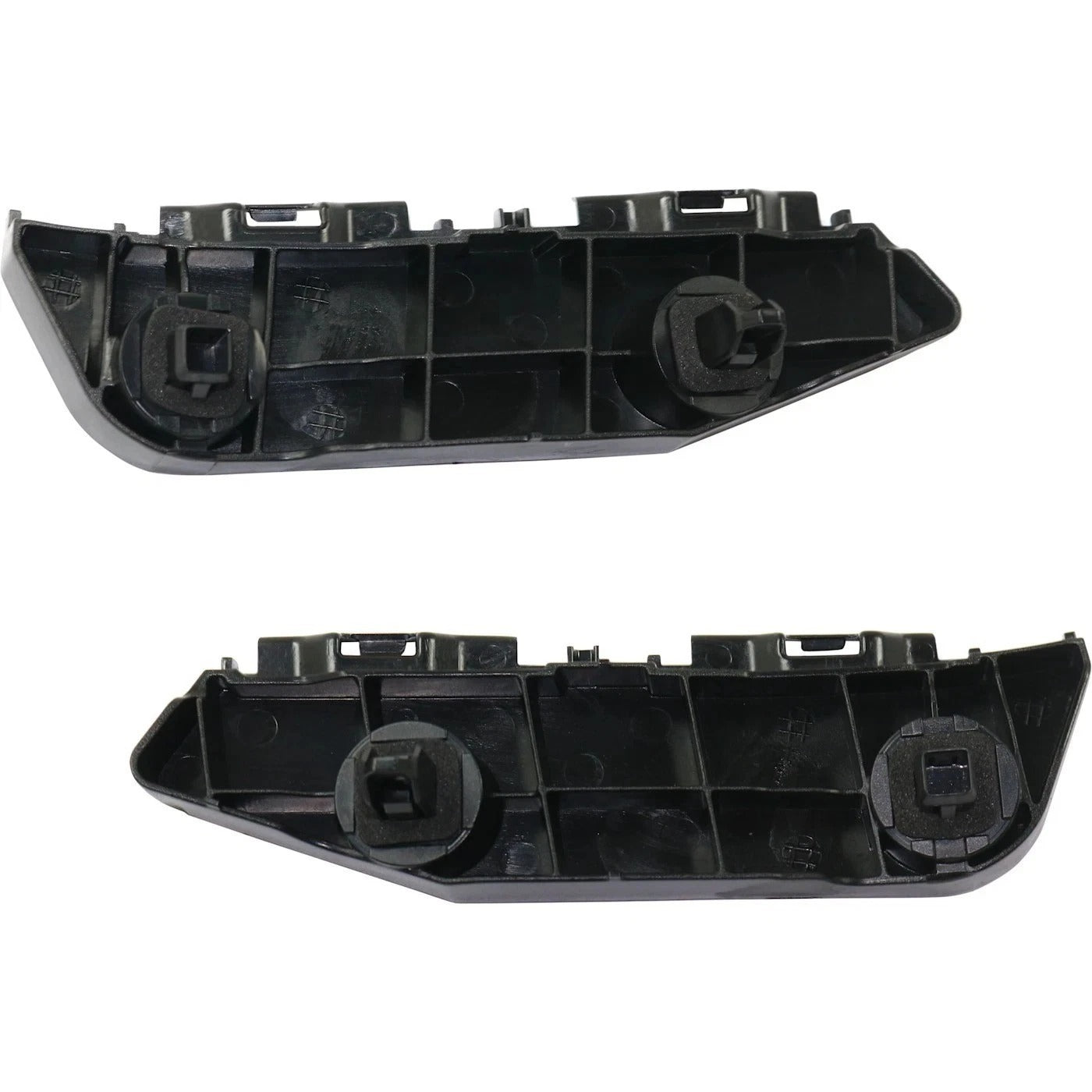 Bumper Retainer Textured Black For 2009-2016 Toyota Venza Rear Left & Right Side