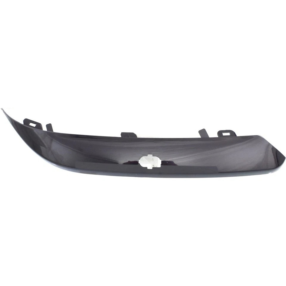 Bumper Trim Set For 2005-2010 Chrysler 300 6.1L Black Crystal Plastic Front 2Pc