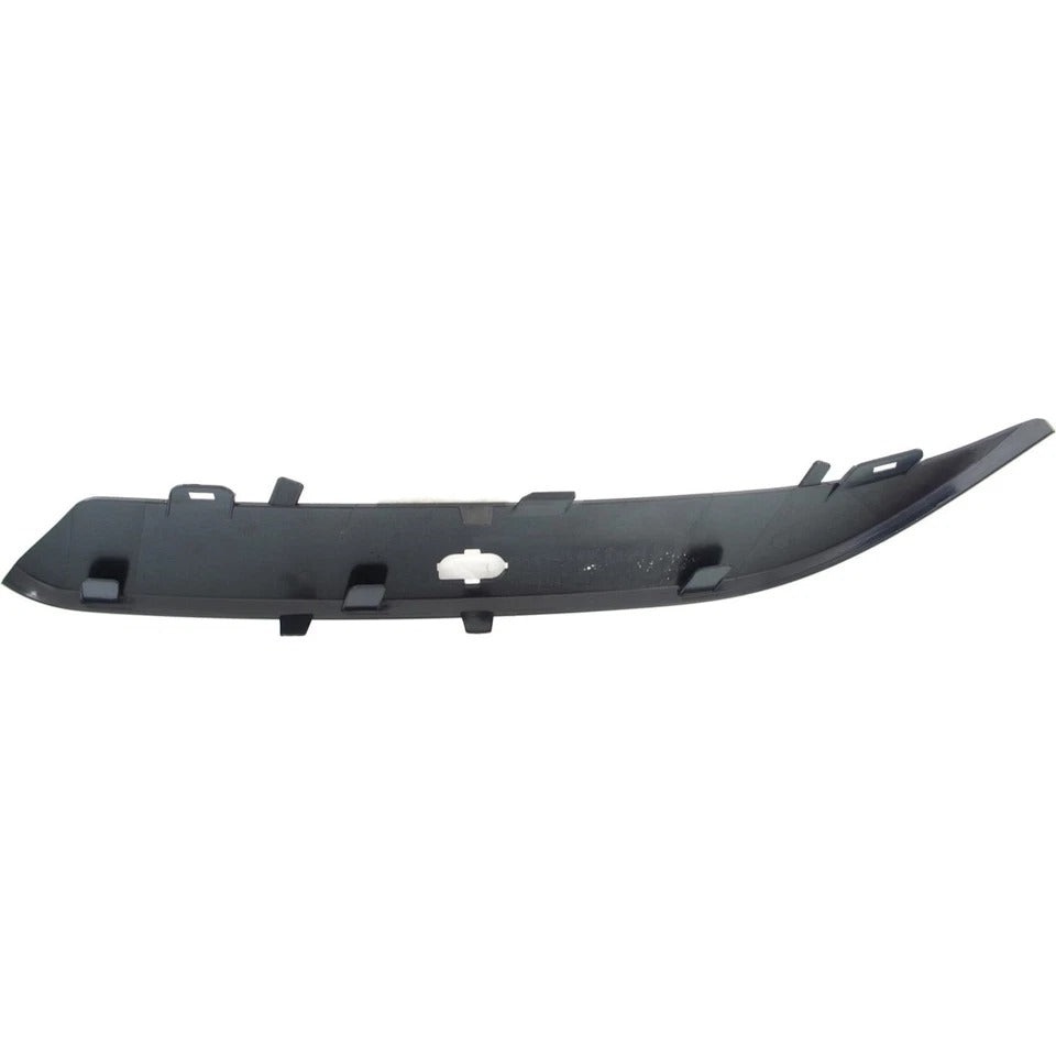 Bumper Trim Set For 2005-2010 Chrysler 300 6.1L Black Crystal Plastic Front 2Pc