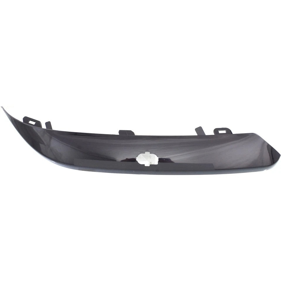 Bumper Trim Set For 2005-2010 Chrysler 300 6.1L Black Crystal Plastic Front 2Pc