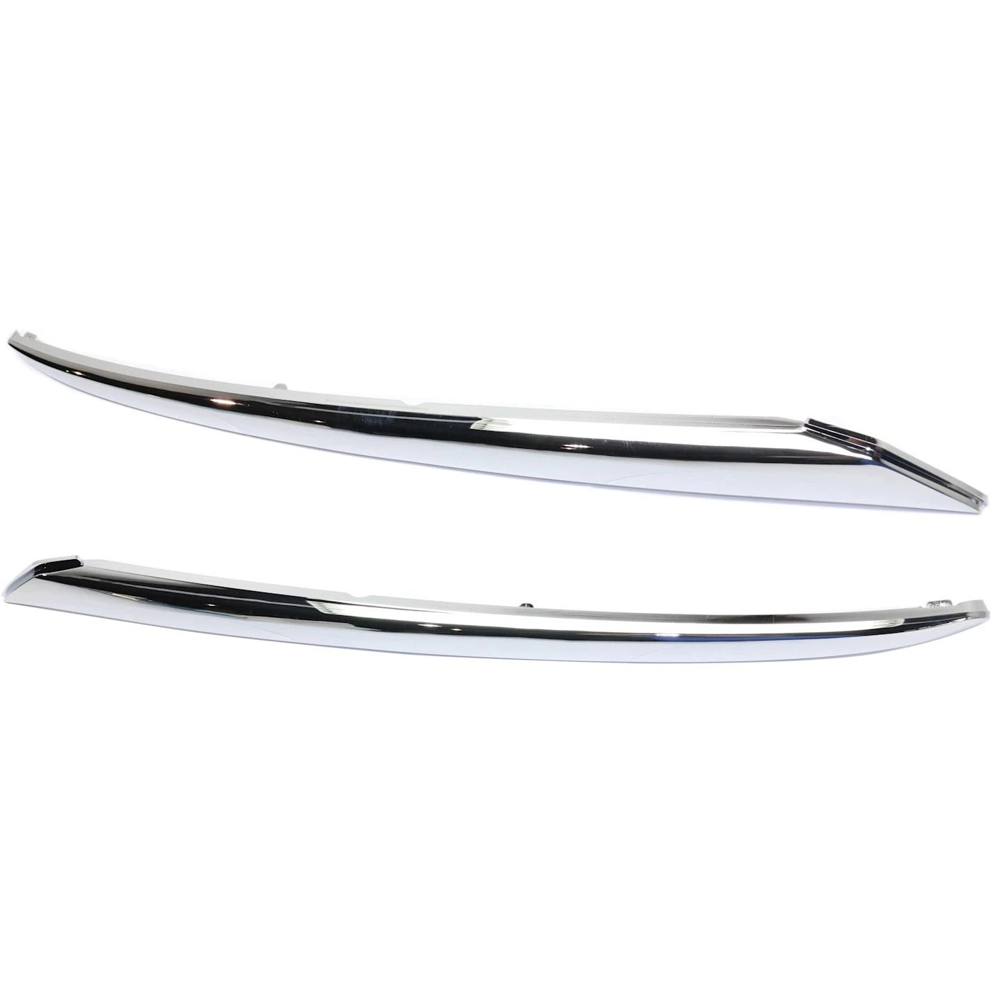Bumper Trim Set For 2013-2016 Nissan Pathfinder Front Left and Right Chrome