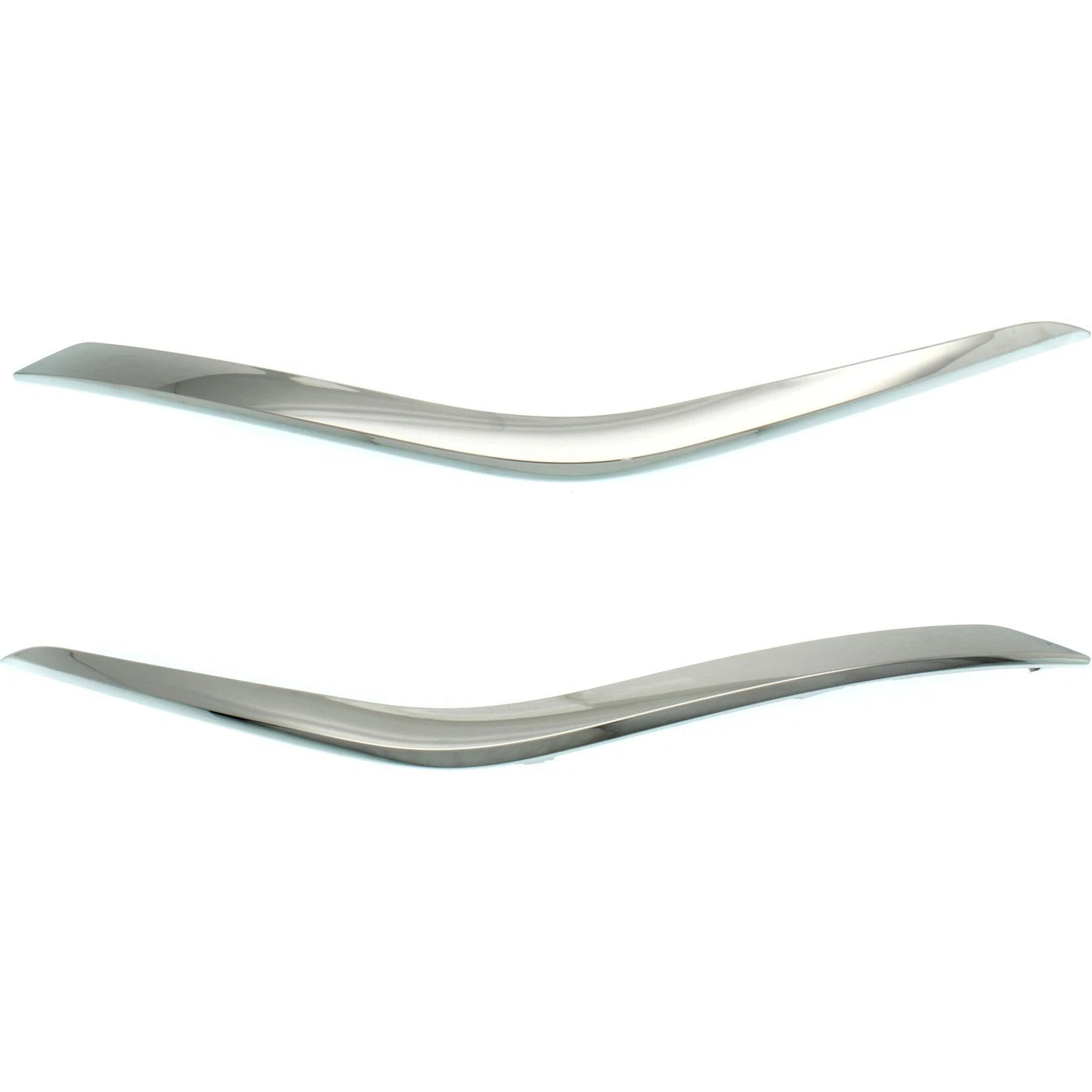 Bumper Trim Set For 2015-2018 Nissan Murano Front Left and Right Lower Chrome