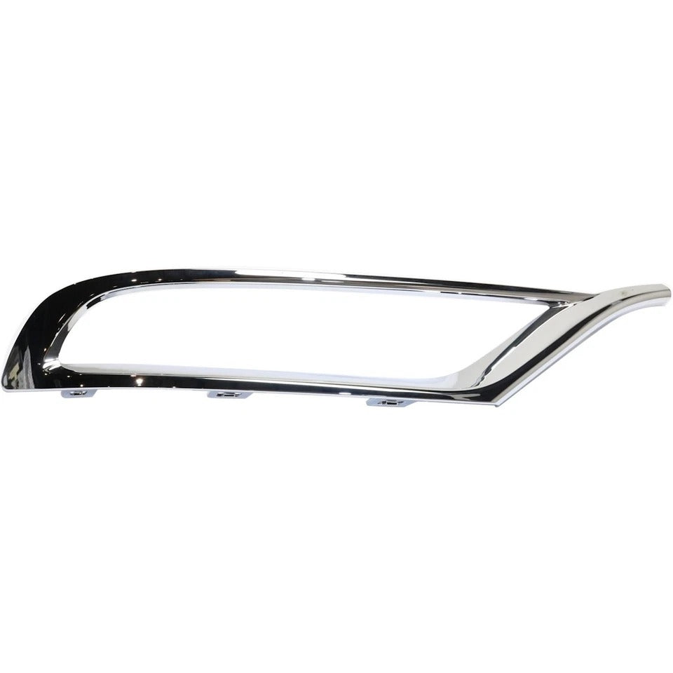 Bumper Trim Set For 2015-2022 Chrysler 300 Front Outer Center Applique Chrome