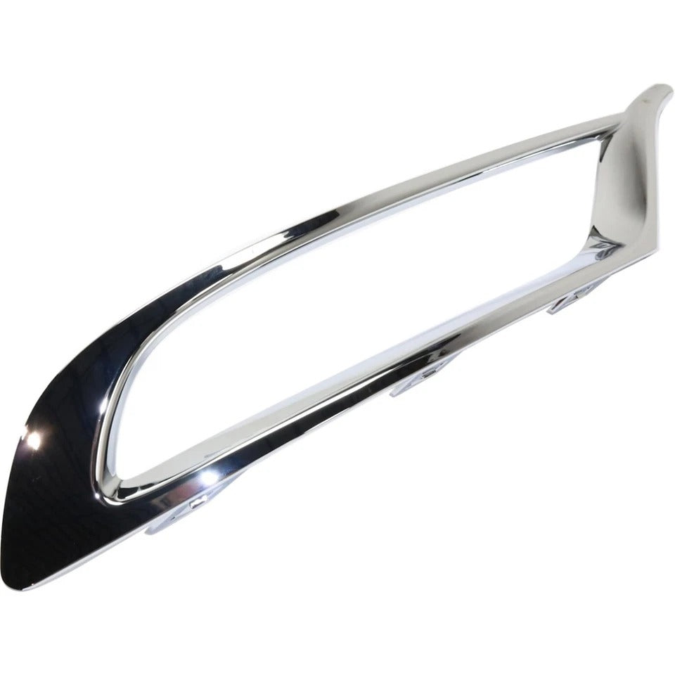 Bumper Trim Set For 2015-2022 Chrysler 300 Front Outer Center Applique Chrome