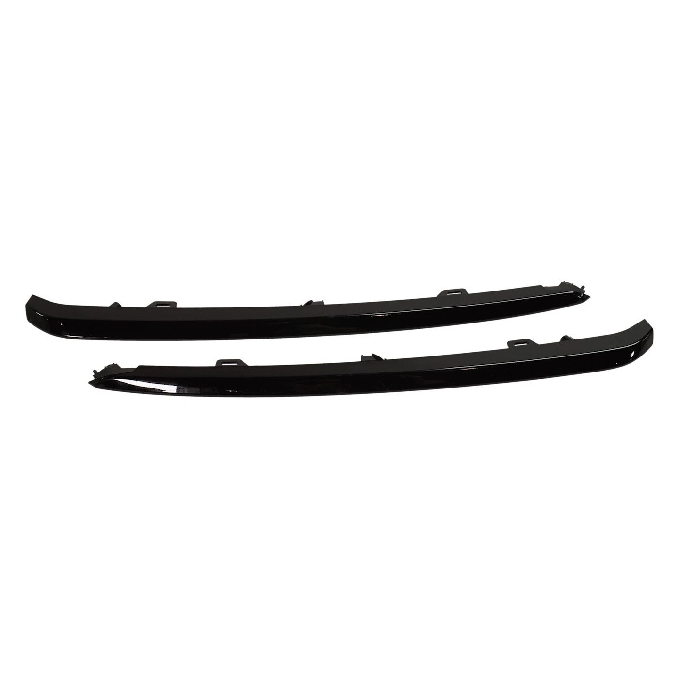 Bumper Trims For 2018-2021 Mazda 6 Front Driver and Passenger Side Lower Black