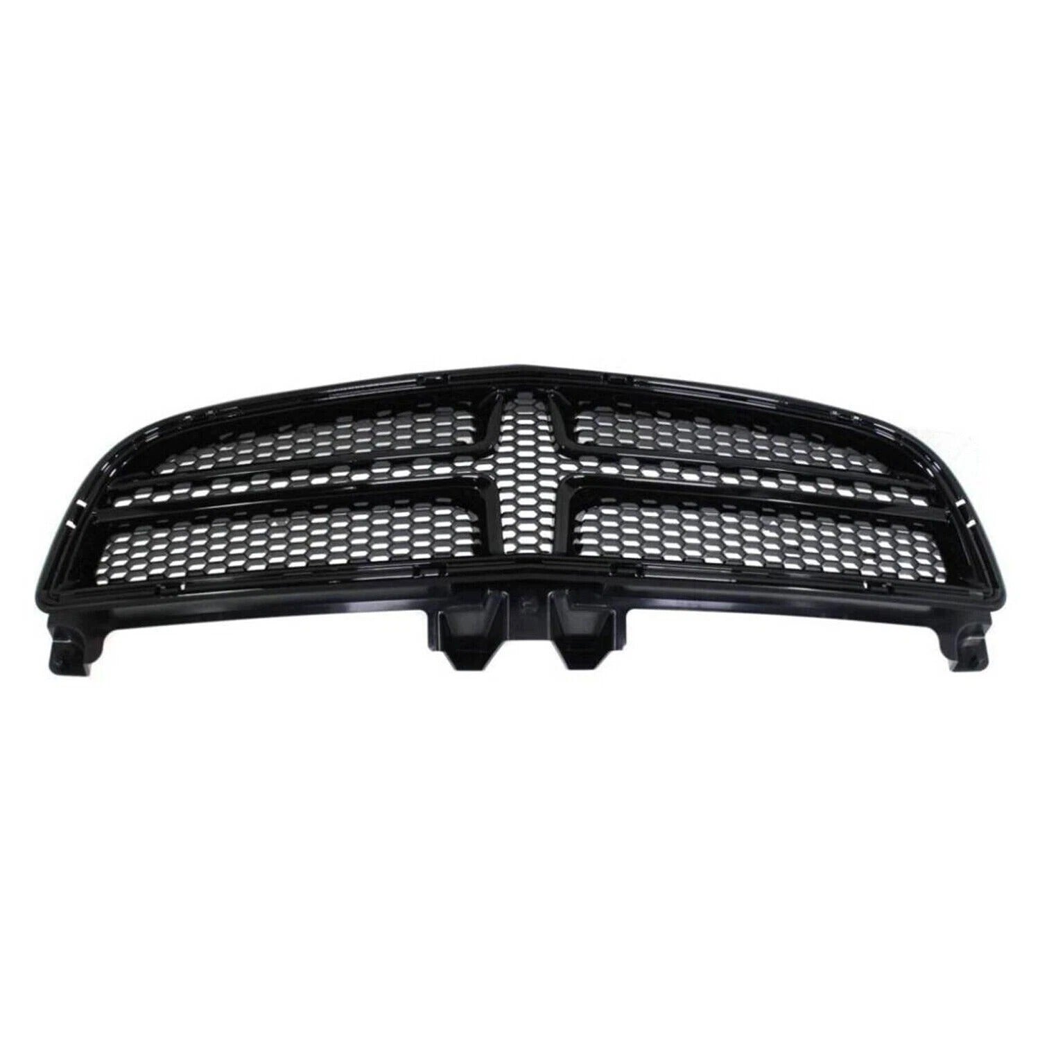 Bumper Upper Grille For 2012-2014 DODGE CHARGER Front Textured Black CH1200364