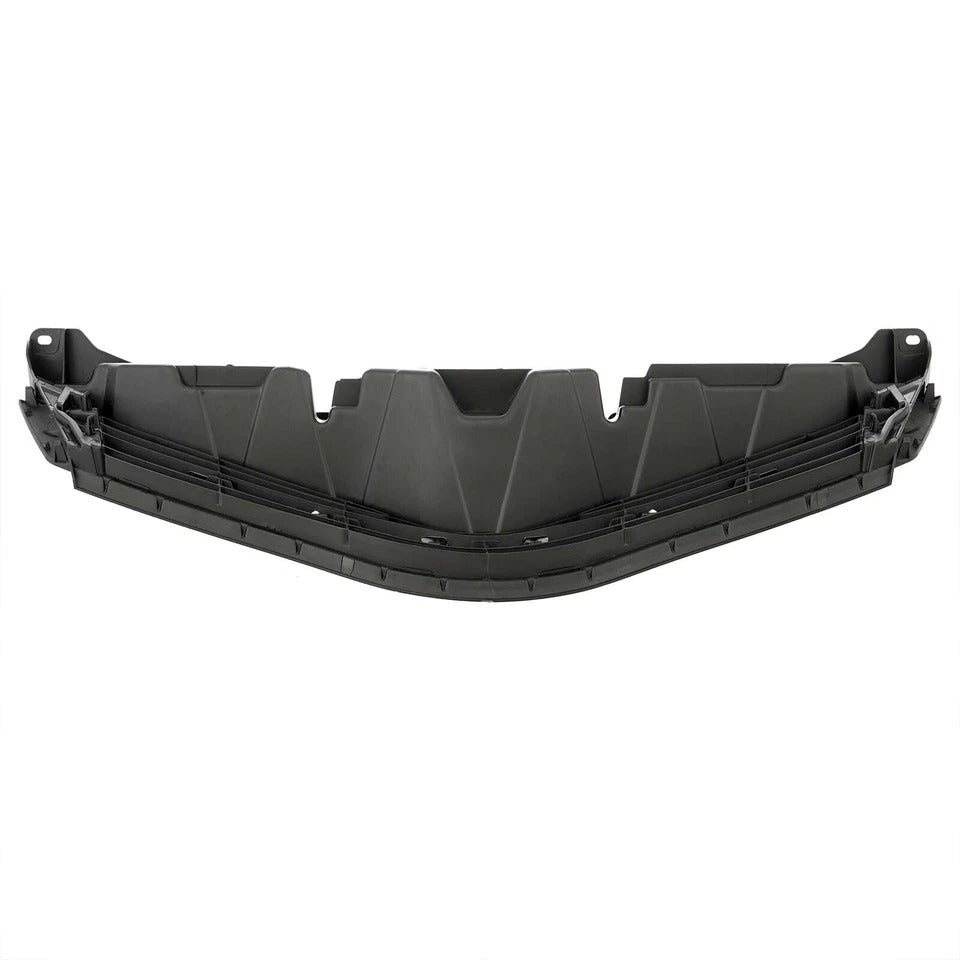 Bumper Upper Grille Grill Textured for 2012-2014 Toyota Yaris Hatchback Front TO1200347
