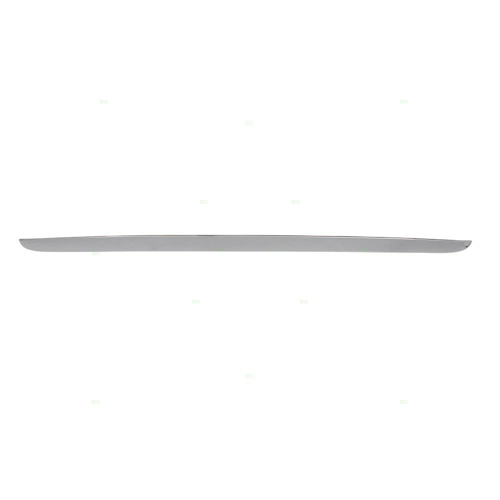 Bumper Upper Grille Hood Molding Trim For 2007-2013 GMC Yukon Front Chrome
