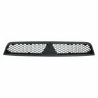 Bumper Upper & Lower Black Grille For 2008-2015 MITSUBISHI LANCER Front Set of 2