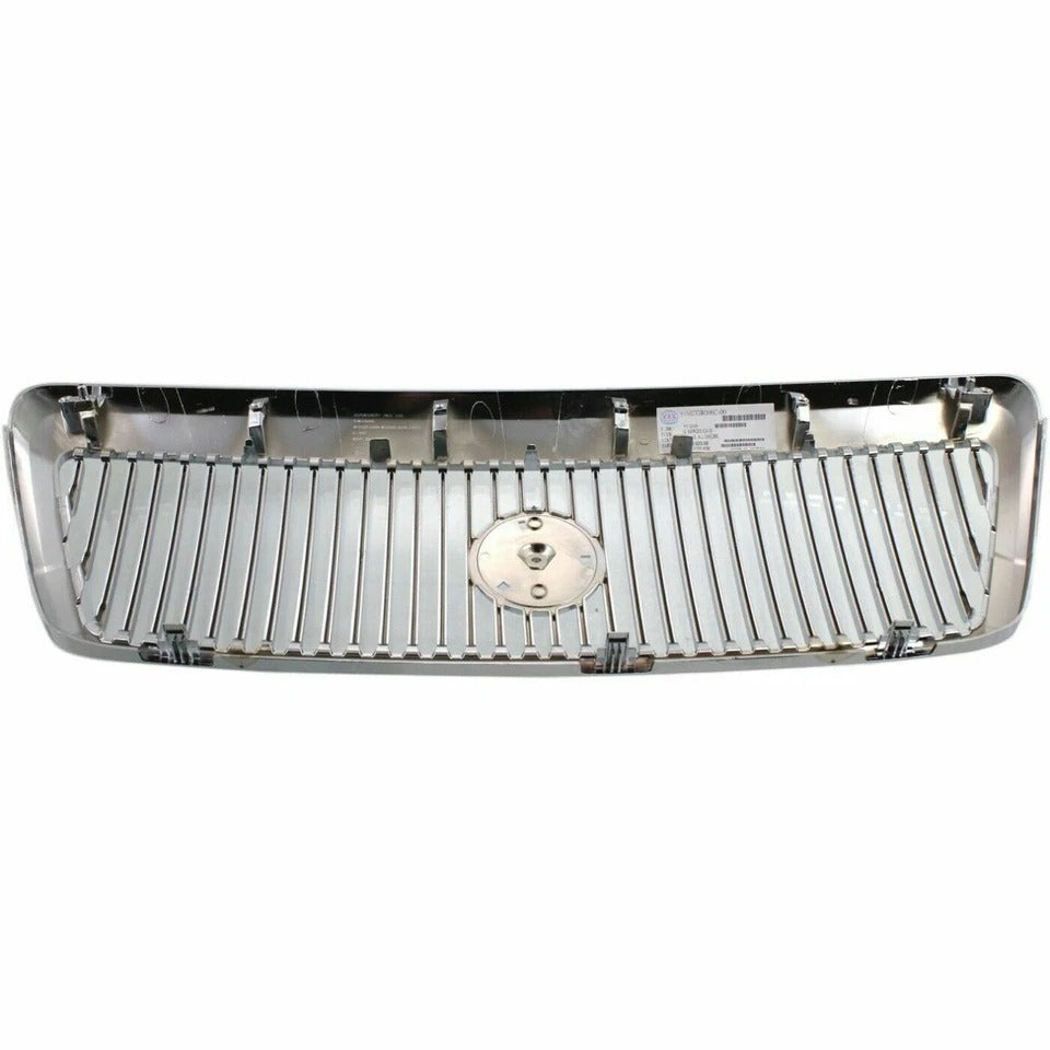 Chrome Grille fits Mercury Grand Marquis 2003-2005 with screws FO1200406
