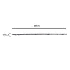 Chrome Rear Bumper Molding 2-Pc For 2018-2022 Honda Accord HO1146102 HO1147102