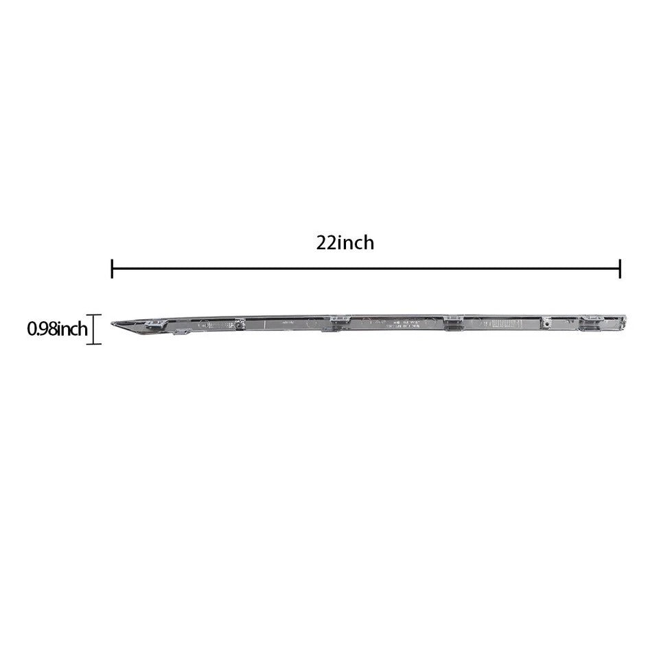 Chrome Rear Bumper Molding 2-Pc For 2018-2022 Honda Accord HO1146102 HO1147102