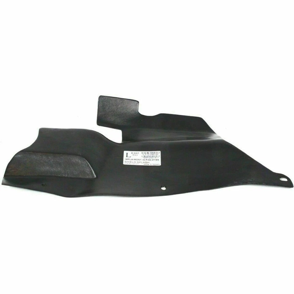 Engine Splash Shield For 2006-2009 Chevrolet Impala Buick Left & Right Side Set of 2