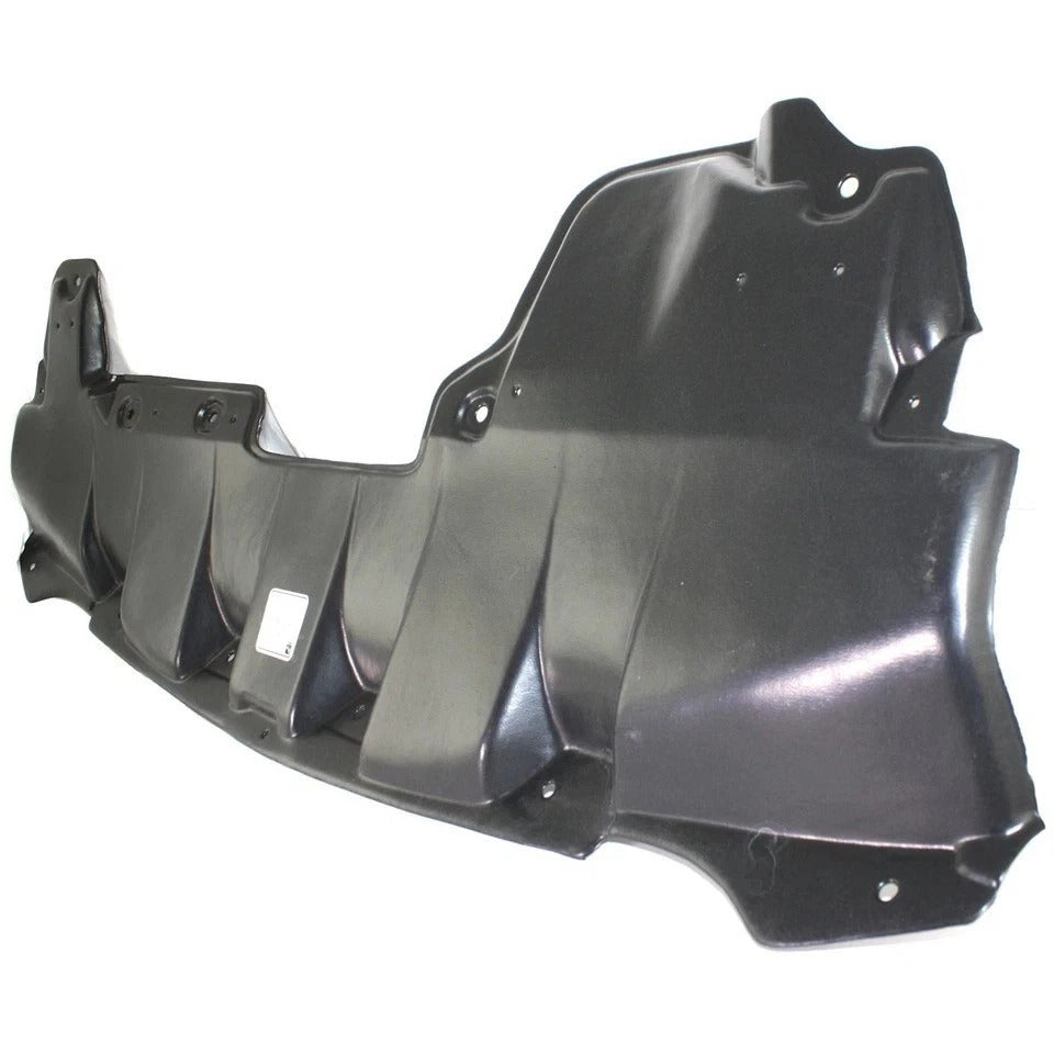 Engine Splash Shield For 2009-2014 Nissan Murano Black Plastic Front Side NI1228131