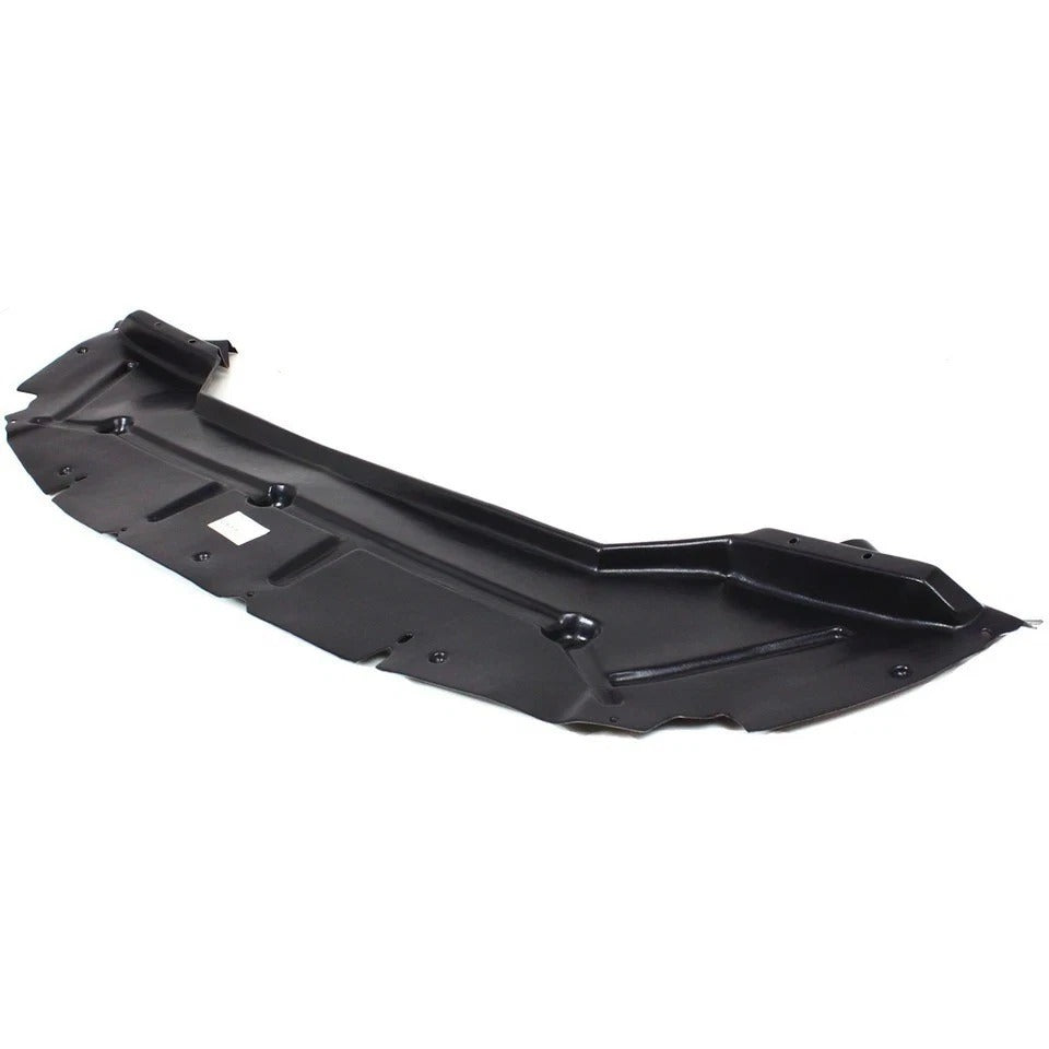 Engine Splash Shield Under Plastic Fits 2005-2006 Ford Focus Black New Front FO1228106