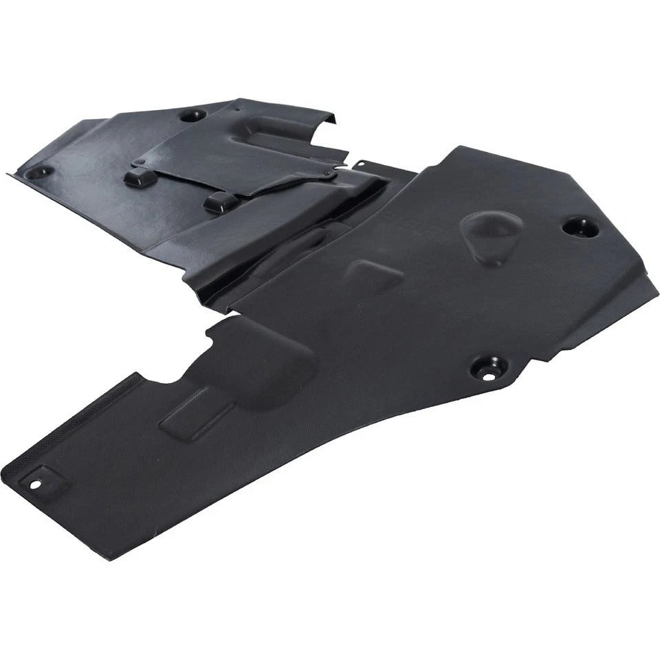 Engine Splash Shields Black New Rear Fits 2010-2011 Ford Mercury Fusion Milan FO1228113