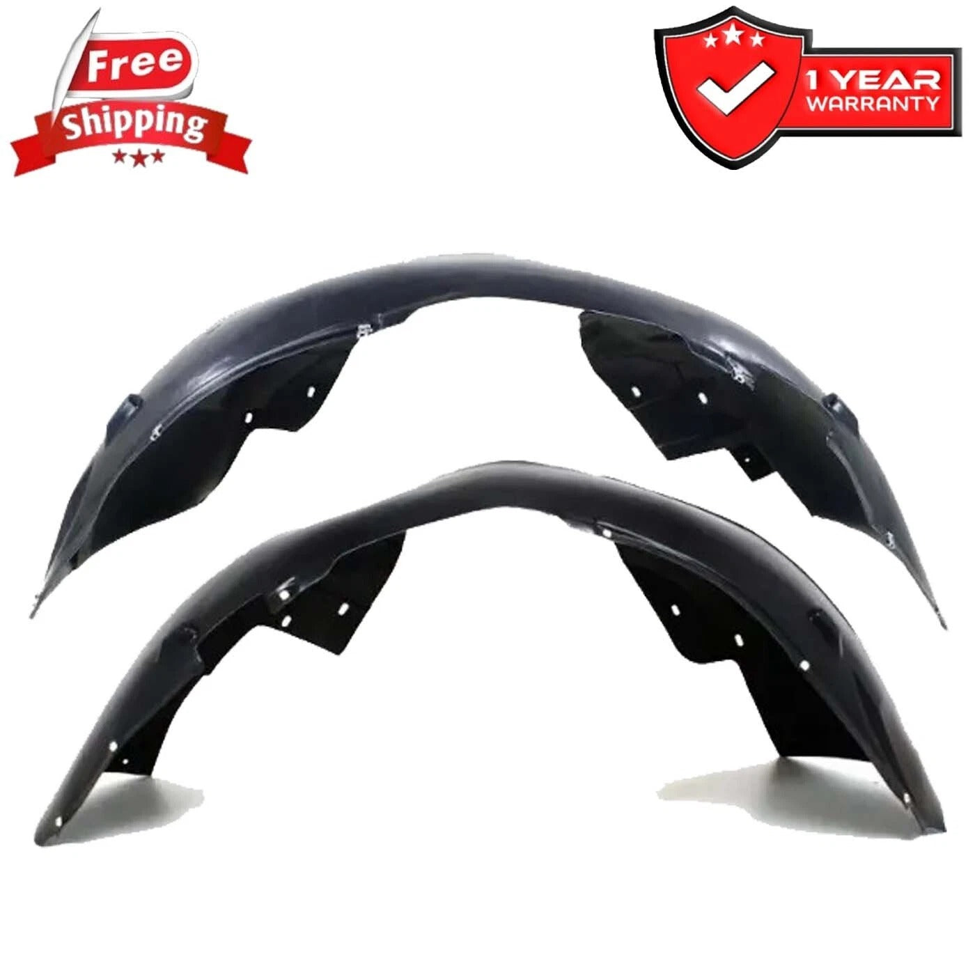 Fender Liner For 2008-2020 Dodge Grand Caravan Driver & Passenger Side 2Pc Set