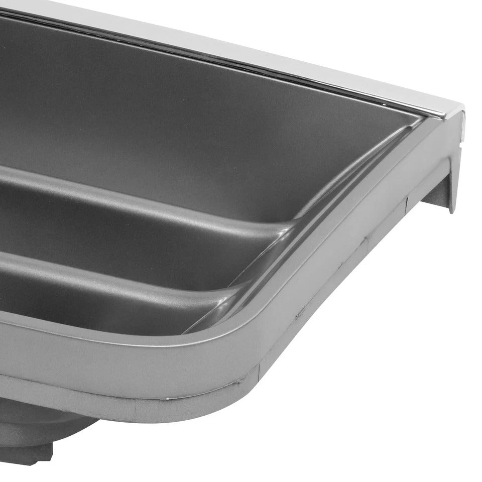 Fit 92-96 Ford E150 E250 E350 Econoline Club Wagon Front Grille Shell Chrome