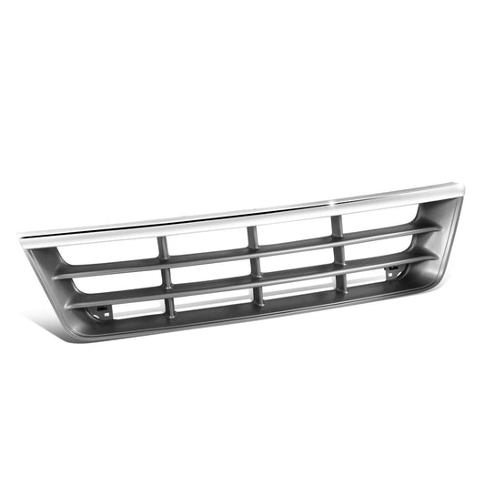 Fit 92-96 Ford E150 E250 E350 Econoline Club Wagon Front Grille Shell Chrome