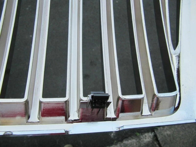 Flat Black Front Upper Grille Fit For Mercury Grand Marquis Marauder 2003-2005