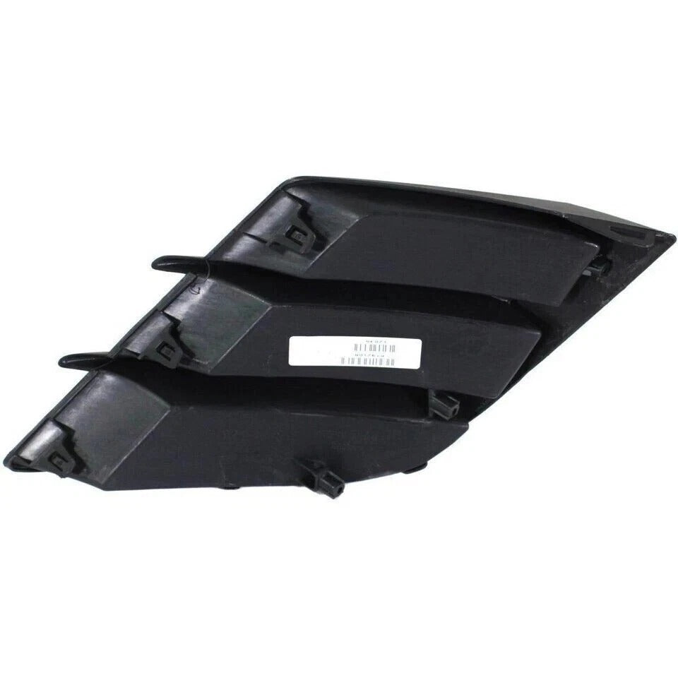 Fog Light Cover For 2010 Mazda 3 Black Front Left & Right Side Set of 2 MA1039105, MA1038105