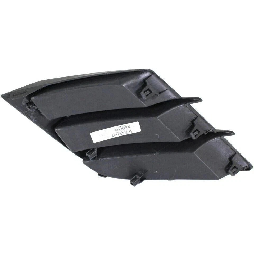 Fog Light Cover For 2010 Mazda 3 Black Front Left & Right Side Set of 2 MA1039105, MA1038105